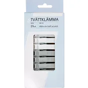 Tvättklämma plast 24p ICA.
