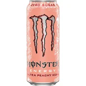 Energidryck Ultra Peachy Keen 50cl Monster Energy.