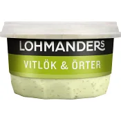 Sås Vitlök och Örter 230ml Lohmanders.