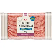 Vitlökssalami Kallrökt 120g ICA.