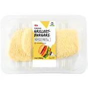 Grillostburgare panerad 350g ICA.