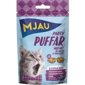 Kattgodis Partypuffar med nöt 60 Gram Mjau.