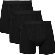 Boxer Rib svart 3p L mywear.