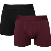 Herrboxer 2p vinröd XL Resteröds.