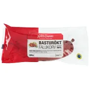 Basturökt Falukorv 500g Nyhléns Hugosons.