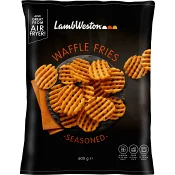 Waffle Fries Seasoned 600g Lamb weston.