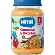 Barnmat Couscous &amp; kikärtor 8m 190g Nestle.