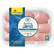 Kycklinglårfilé Färsk ca 925g Kronfågel.