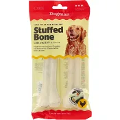 Hundsnacks Chicken Stuffed Bone 160g Dogman.