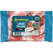 Lindösalami Peppar 90g Lönneberga.