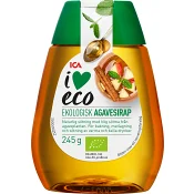 Agavesirap Eko 245g ICA I Love Eco.