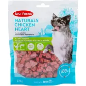 Hundsnacks Naturals kycklhjärta 225 Gram Best friend.
