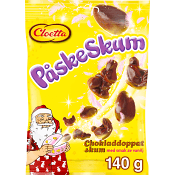 Påskeskum Chokladdoppade 140g Cloetta.