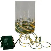 Batteriljusslinga micro-LED 96LED IP44 Star Trading.