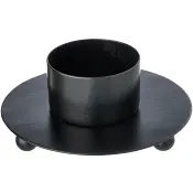 Ljusstake Solo svart.