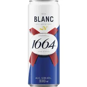 Öl 1664 Blanc 3.5% Kronenbourg.