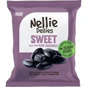 Sweet liquorice 90g Nellie Dellies.