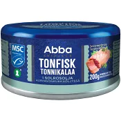 Tonfisk i solrosolja 200g Abba.