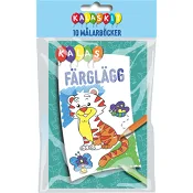 Kalaskit: 10 målarböcker.