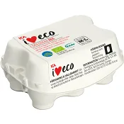 Ägg Frigående M/L KRAV 6-p ICA I love eco.