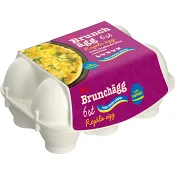 Brunchägg Frigående L 6-p ICA.