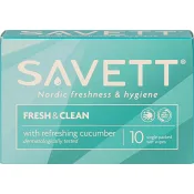 Fresh Våtservett 10-p Savett.
