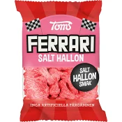 Godis Ferrari Salt hallon 120g Toms.