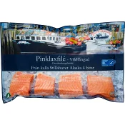 Pinklaxfilé 400g Polar seafood.