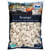 Vannameiräkor Råa Frysta 750g Polar Seafood AB.