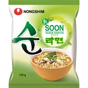 Snabbnudlar Soon Veggie Ramyun 112g Nongshim.
