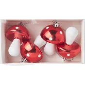 Julgranshänge svamp 4p Zeline.