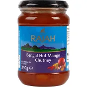 Mango Chutney Hot 340g Rajah.
