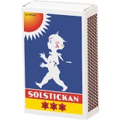 Tändstickor 1-p Solstickan.