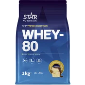 Proteinpulver Whey-80 Cocolate Banana 1kg Star.