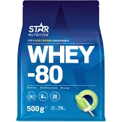 Proteinpulver Whey 80 Päron 500g Star Nutrition.