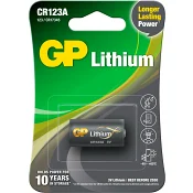 Batteri GP Lithium CR123A 1st GP.