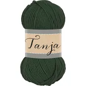Garn Tanja Mossgrön 100g Falkgarn.