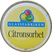 Glass Citronsorbet 550ml Lilla Glassfabriken.