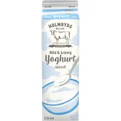 Yoghurt 2,0% Naturell 1l Holmryds Mejeri.
