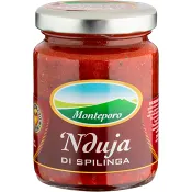 Nduja Di Spilinga ca 90g Monteporo.