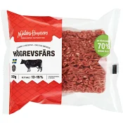 Högrevsfärs Fetthalt 15% 500g Nyhléns Hugosons.