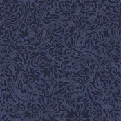 Servetter Mönstrade Zinnia Dark Blue 20st Duni.