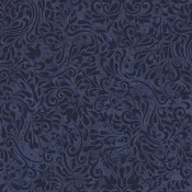 Servetter Mönstrade Zinnia Mörkblå 12st Duni.