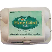 Ägg M Frigående 6-pack Eknegård.