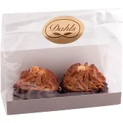 Nöttoppar 2-pack 120g Dahls Bageri.
