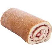 Hallonrulltårta I Blister 350g Dahls Bageri.