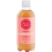 Kombucha Persika Eko 400ml Kultures.