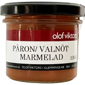 Marmelad Päron &amp; Valnöt 130g Olof Viktors.