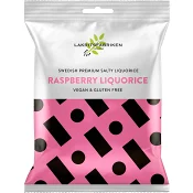 Premium Liquorice Salty Raspberry 100g Lakritsfabriken.