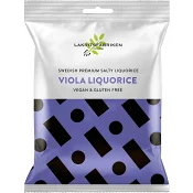 Premium Liquorice Salty Viola 100g Lakritsfabriken.